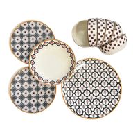 Fustat Plates Set (24 Pieces)