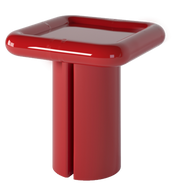 Bare Fiberglass Side Table