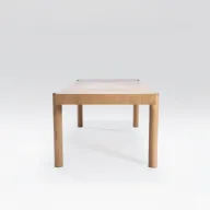 Shams Dining Table – Beech Wood & Oak Veneer
