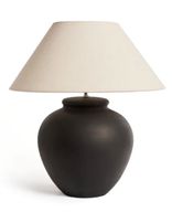 Large Sun Table Lamp - Black