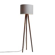 Floor Lamp - Gray & Brown - YL011-2B