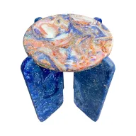 Planet Wave Stool In Bio-Based Materials - Round Design