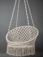 Macramé X Circles Swing