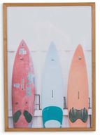 Surfing Boards Print