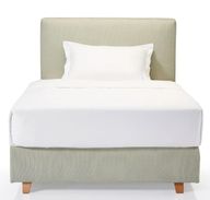 Lino Upholstered Bed With Beech Legs