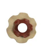 Ward Balady (L) Wall Lamp in Burgundy/Gray