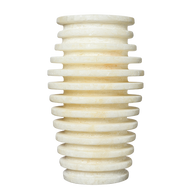 Layered Alabaster Vase