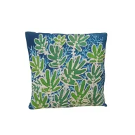 Batik Tropica Cushion – Blue & Green