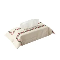 Christmas Garland Tissue Box Cover