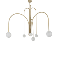 Orbit Canopy Gold Chandelier YL-C-2835