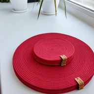 كوستر قطن للاكواب 13سم