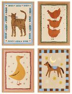 Animals Set of 4 Prints