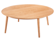 June Oak Round Coffee Table