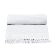 Plain White Beach Towel