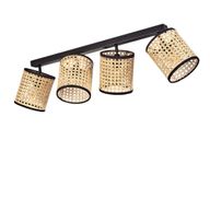 Beige and Black Ceiling Lamp -YL1145