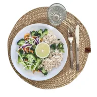 Harmony Lines Jute Placemat