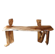 Between Us Console – Reclaimed Lebbeck Wood