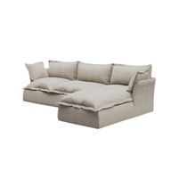 كنبة هيفن بشكل حرف إل