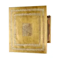 Geometric Square Sconce