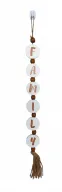 Family Letters Beads Garland White