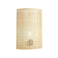 Woven Rattan Wall Lamp - Cozy Boho Glow for Your Favorite Corners - AN4