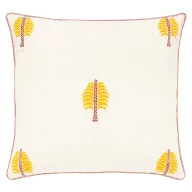 Sakkara Palms Cushion Corail
