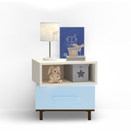 Fantasy Nightstand With 1 Drawer & 1 Shelf