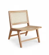 Belle Chair In Beech Wood & Cane