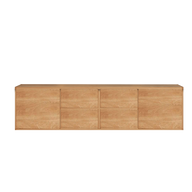 Aero TV Unit - Symmetrical Design - 4 Drawers & 2 Shutters