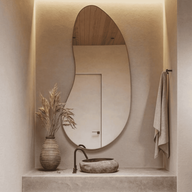 Phoebe Curve Mirror for Modern Interiors