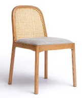Moorea Chair – Solid Wood Frame with Cane Back