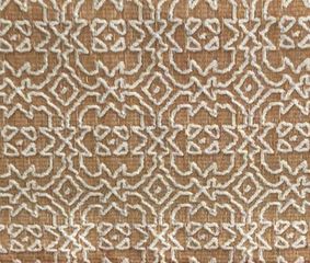 Tanis : Brick orange patterned