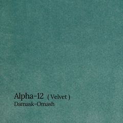 Fabric color code:Alpha-12 (Velvet ) [Damask-Omash]