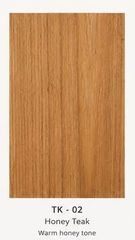 MDL -Teak Wood- Light - TK-02-Honey Teak