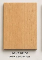 MDL -Beech Wood -Light -Light Beige