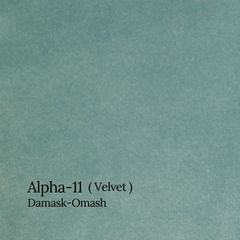 Fabric color code:Alpha-11 (Velvet ) [Damask-Omash]
