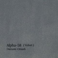 Fabric color code:Alpha-58 (Velvet ) [Damask-Omash]