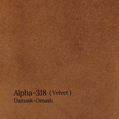 Fabric color code:Alpha-318 (Velvet ) [Damask-Omash]