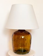Carafe Lamp-Honey Brown