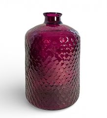 Patterned serene Dark Magenta