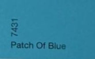 Patch of Blue 7431 Lacquered Finish