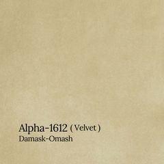 Fabric color code:Alpha-1612 (Velvet ) [Damask-Omash]