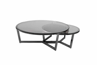 طاولة قهوة سوداء