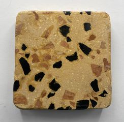 Brown with Black Terrazzo