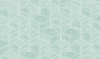 Edfu Palm Fabric - Aqua