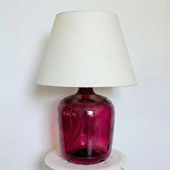 carafe lamp-dark magenta