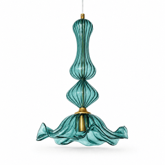 Warda pendant teal