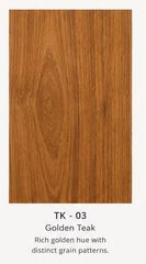 MDL -Teak Wood- Light - TK-03-Golden Teak