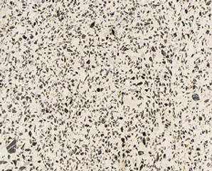 R-White with sesame size pebbles