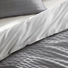 Seersucker Embossed - Grey